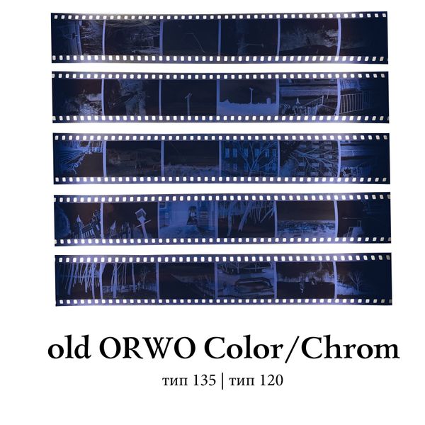 Develop old Orwo Color/Chrom
