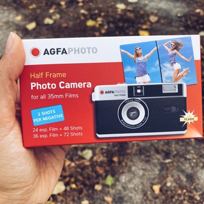 AgfaPhoto half frame - напівкадровий 35 мм плівковий фотоапарат APHKH35 фото