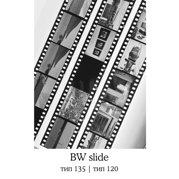 B&W Slide (Reverlsal film/paper) BWslide фото